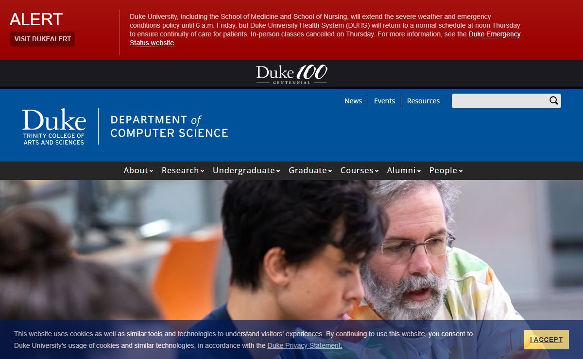 Front Page | Department of Computer Science