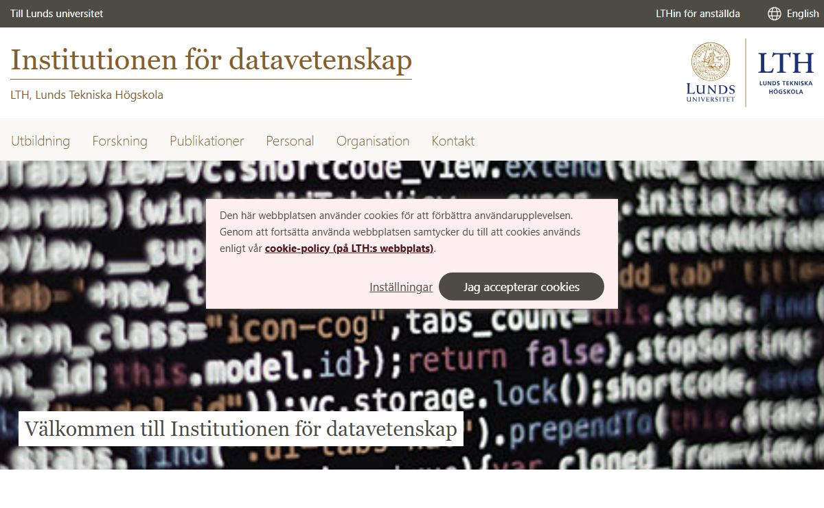 CS | Institutionen för datavetenskap