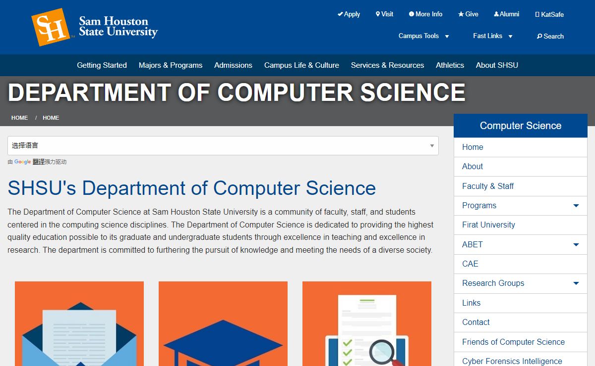 Department of Computer Science Home