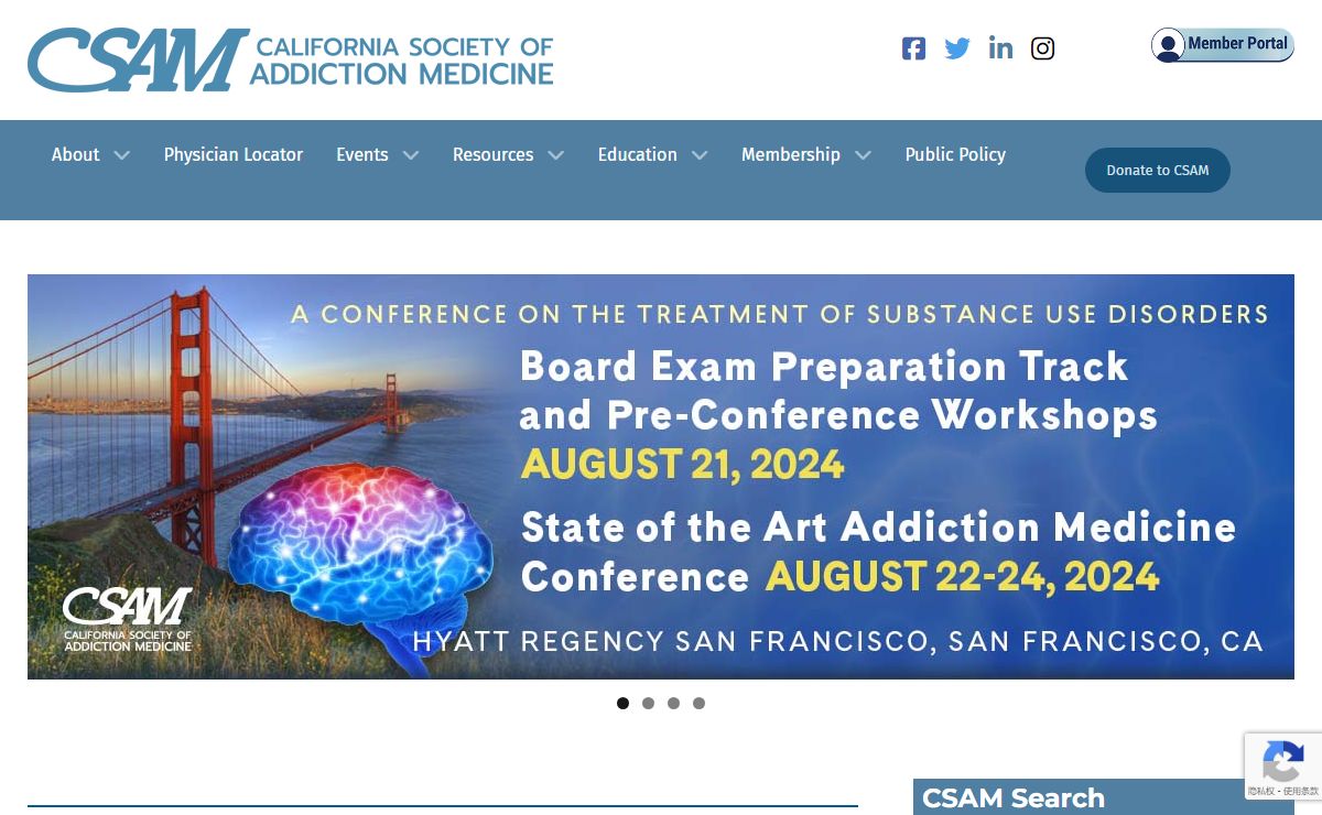 CSAM – California Society of Addiction Medicine