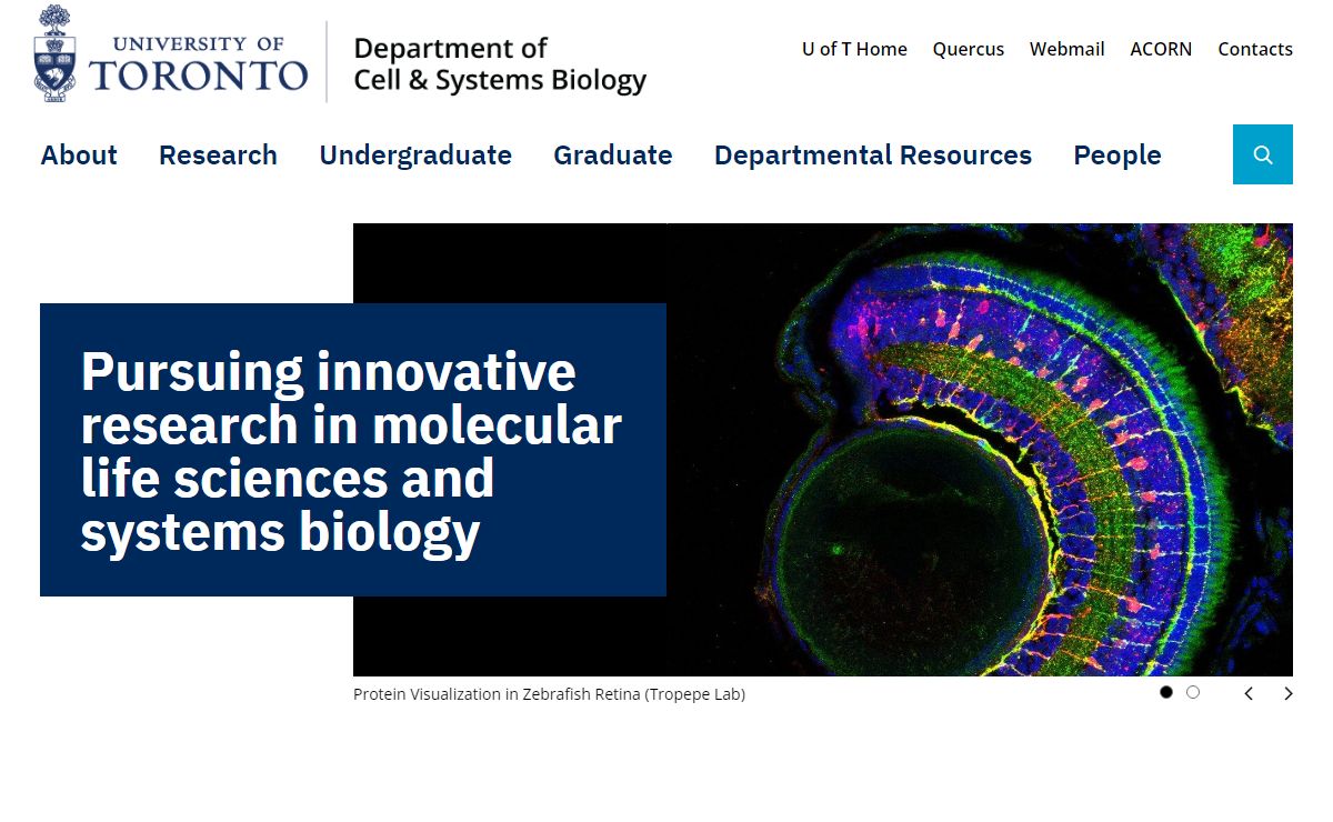 Department of Cell & Systems Biology