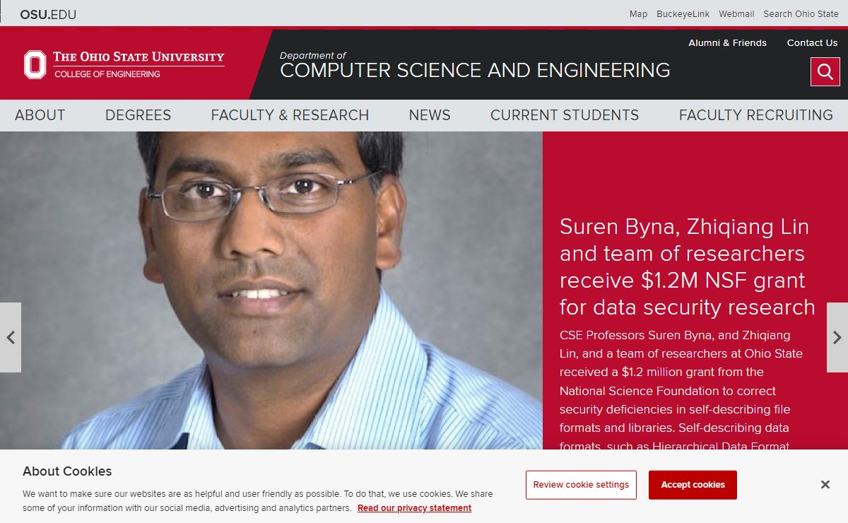 Department of Computer Science and Engineering