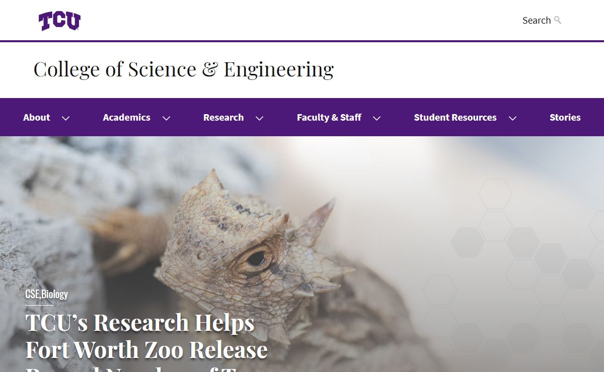 College of Science & Engineering | Texas Christian University