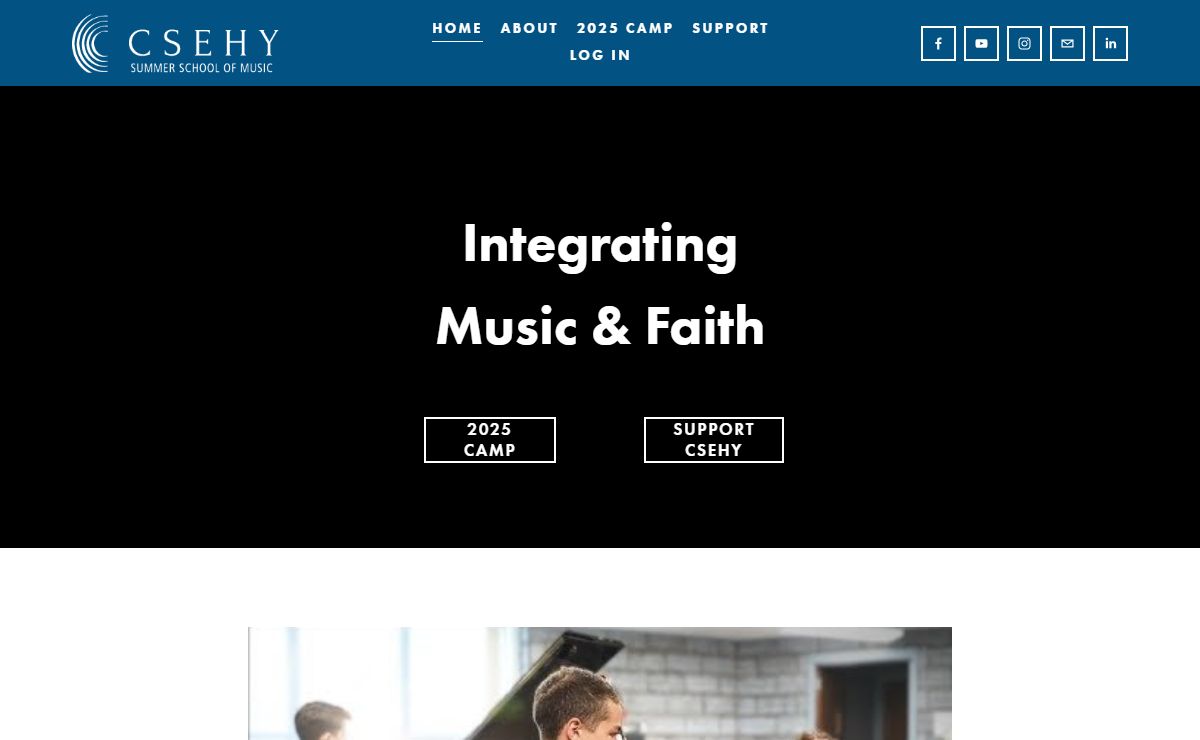 Csehy Summer School of Music | Integrating Music and Faith