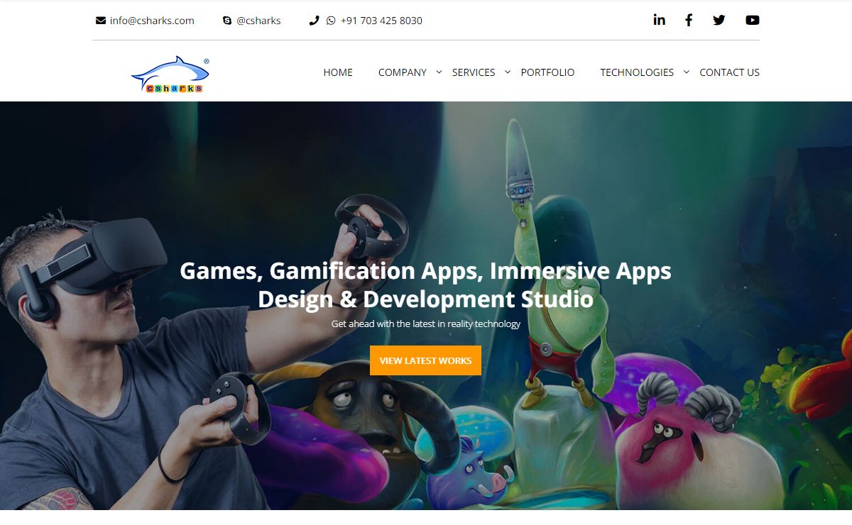 Csharks – Game AR VR Development Company Iindia