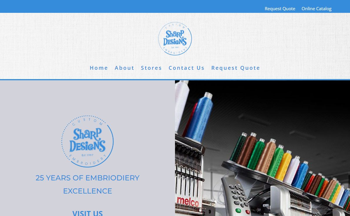 Sharp Designs Custom Embroidery & Screen Printing | Branding Apparel For You