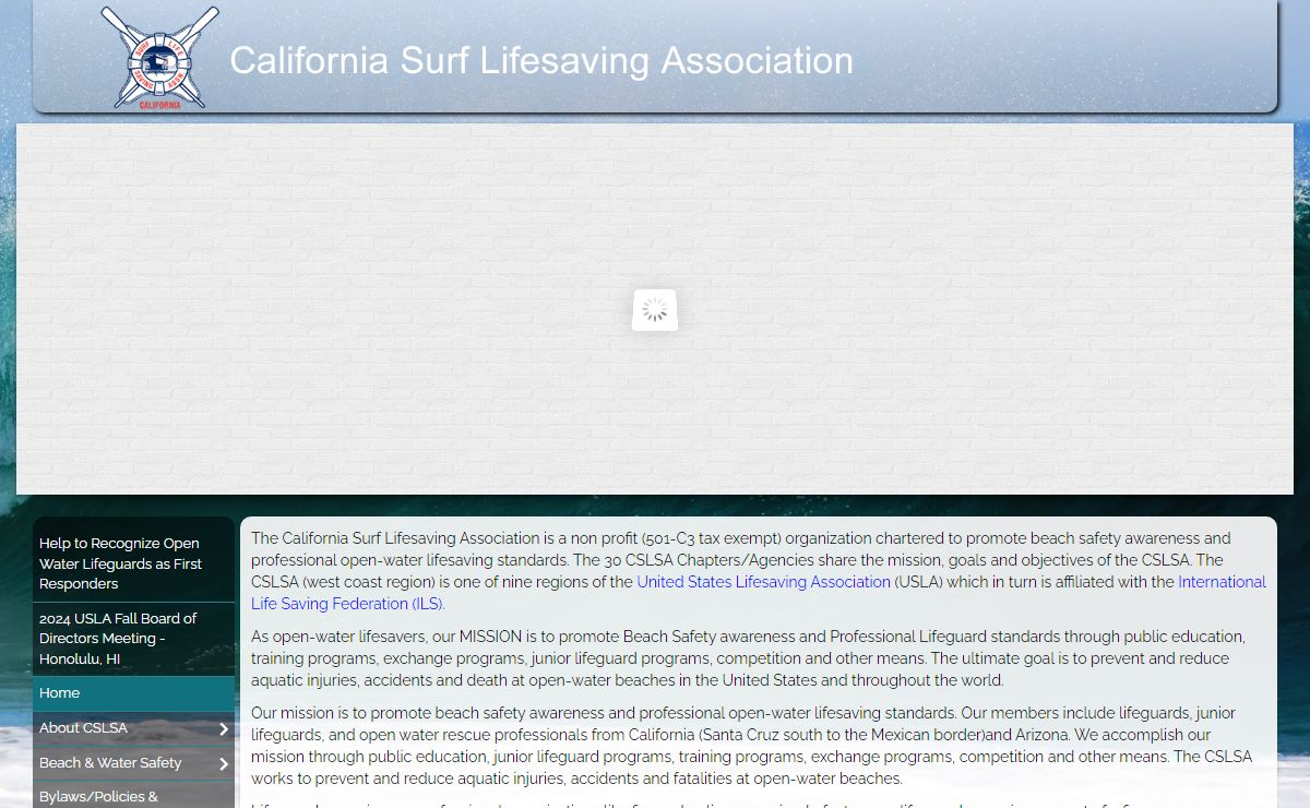 California Surf Lifesaving Association | Learn to Swim - Respect the Beach - Lifeguards for Life!