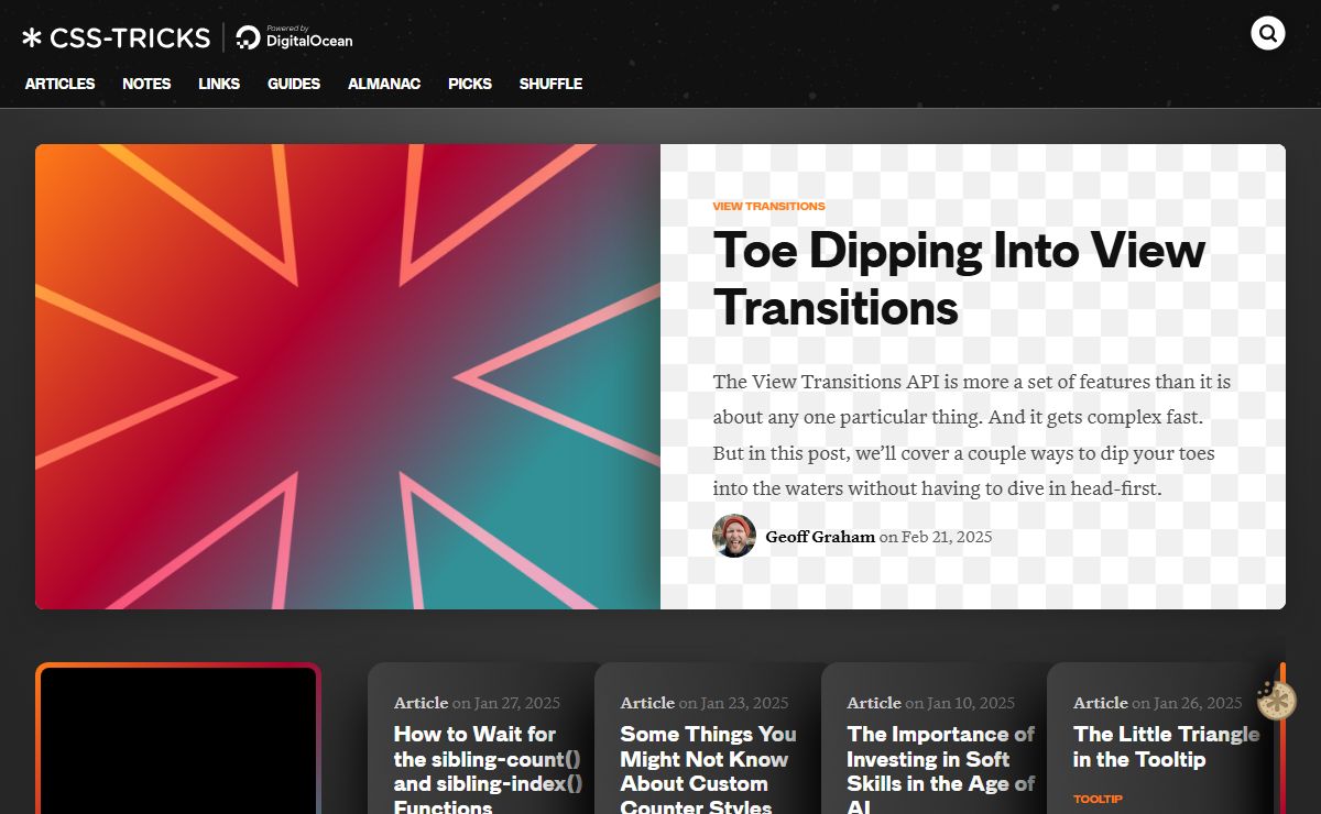 CSS-Tricks - A Website About Making Websites