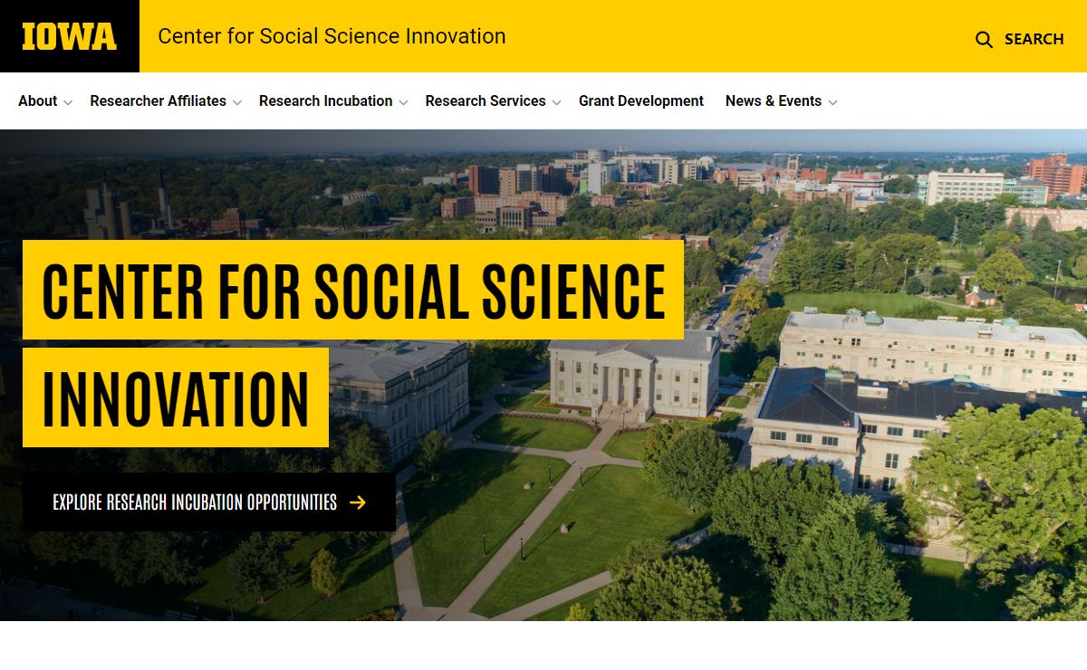 Center for Social Science Innovation | The University of Iowa