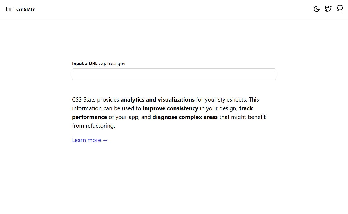 CSS Stats