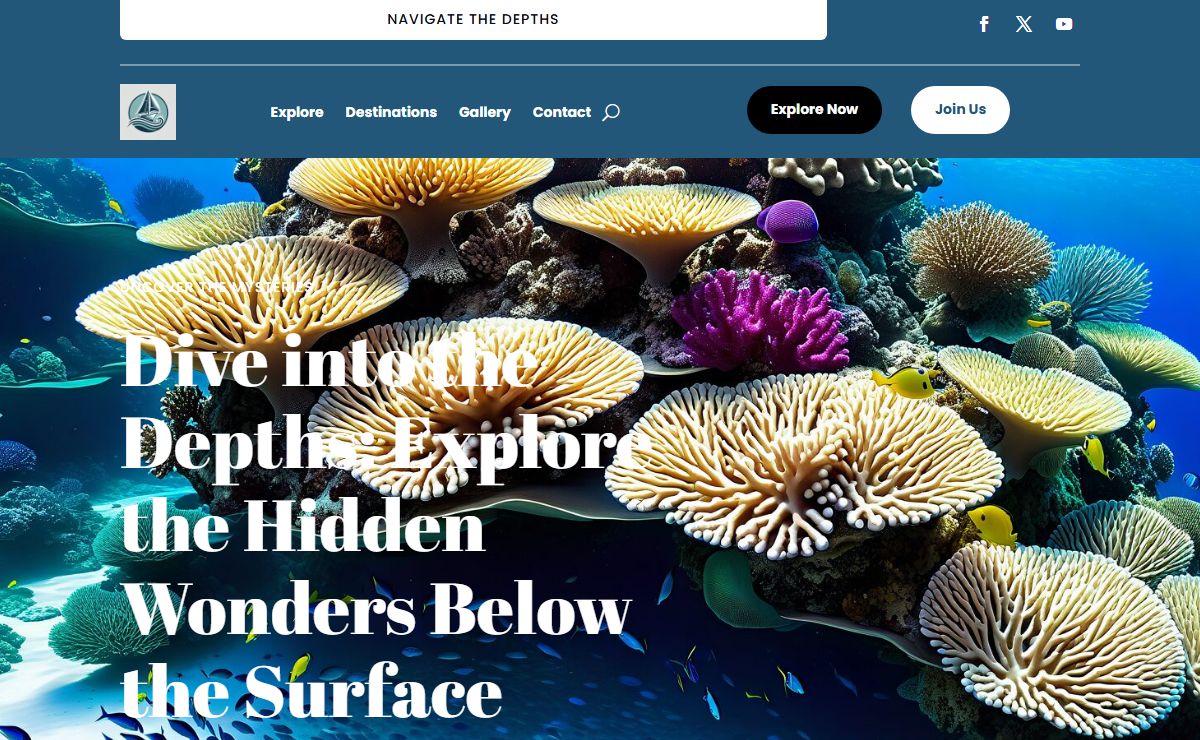 Sailing & Submarine Exploration – Above & Below The Deep