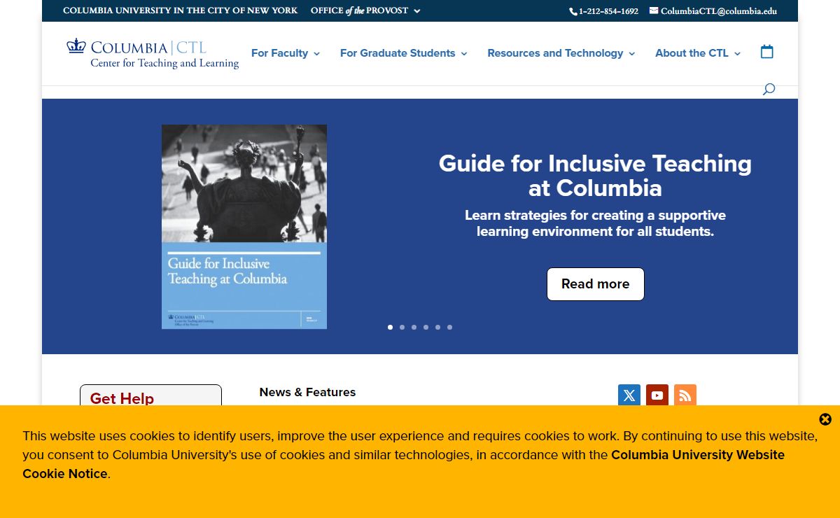 Columbia CTL | Columbia Center for Teaching and Learning