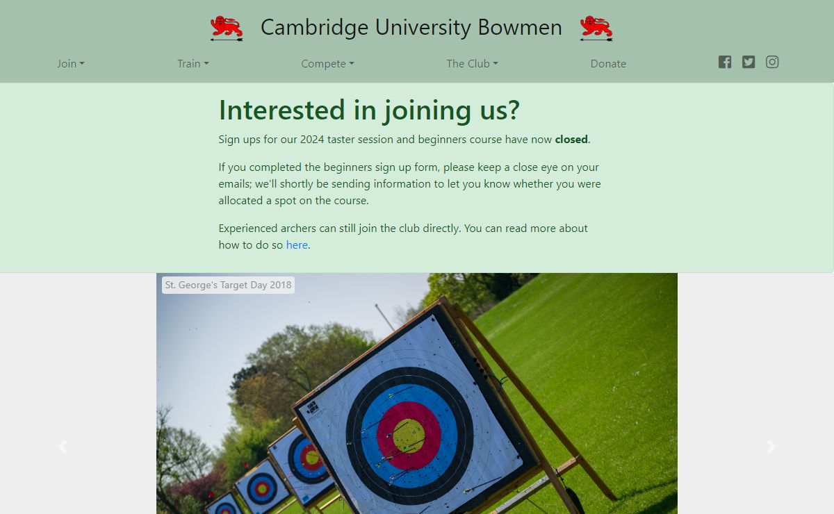 Cambridge University Bowmen