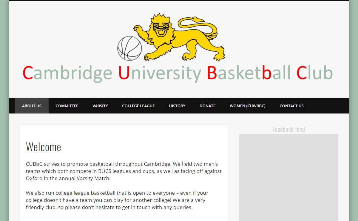 Cambridge University Basketball Club