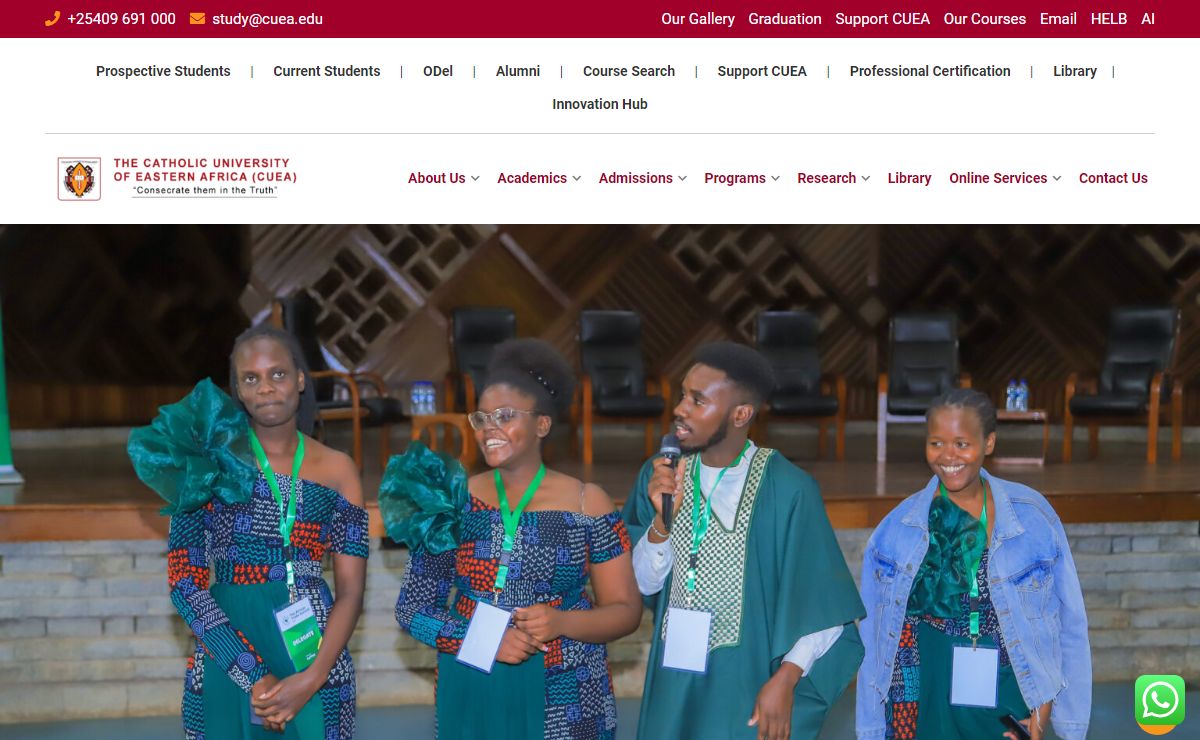 The Catholic University of Eastern Africa - The Catholic University of Eastern Africa
