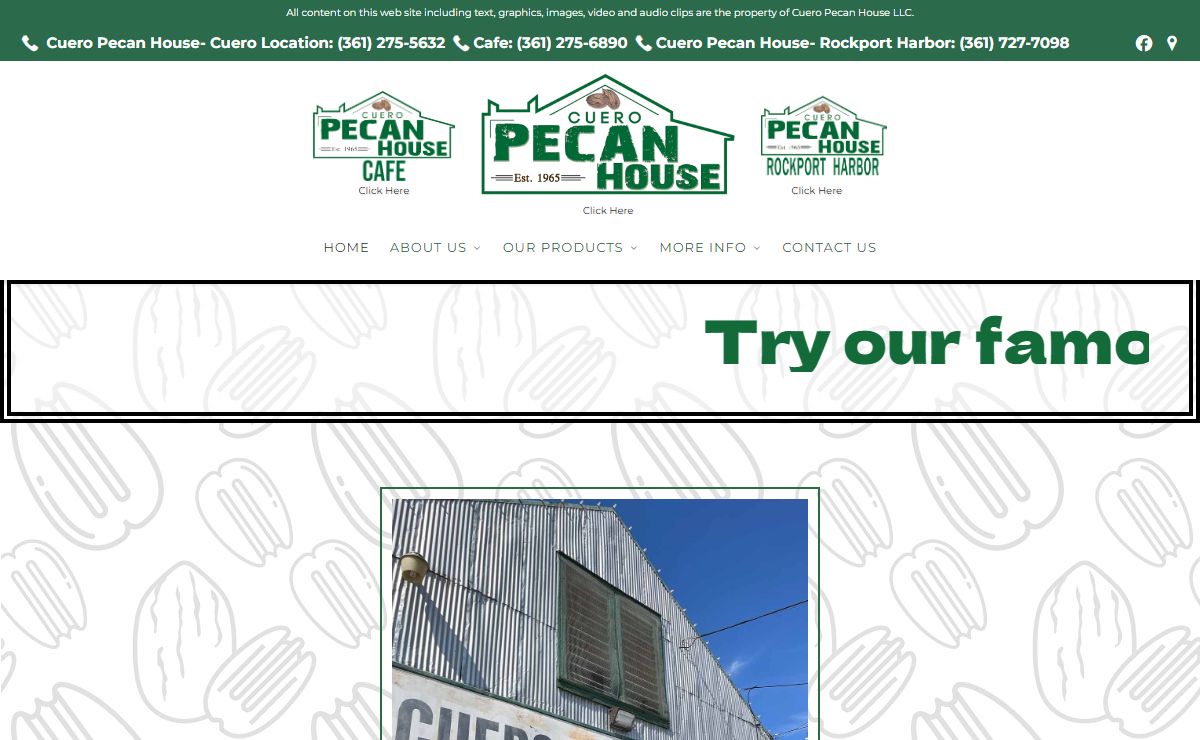 Cuero Pecan House | Cuero, Texas
