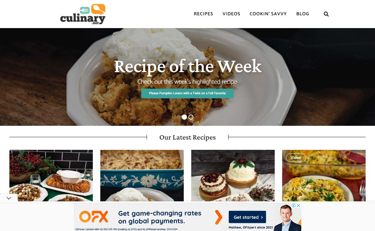 Home - Culinary.net