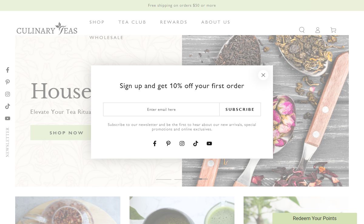 Culinary Teas | Tea Experts - United States
