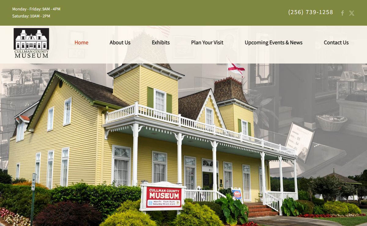 Visit Cullman, Alabama - Cullman County Museum