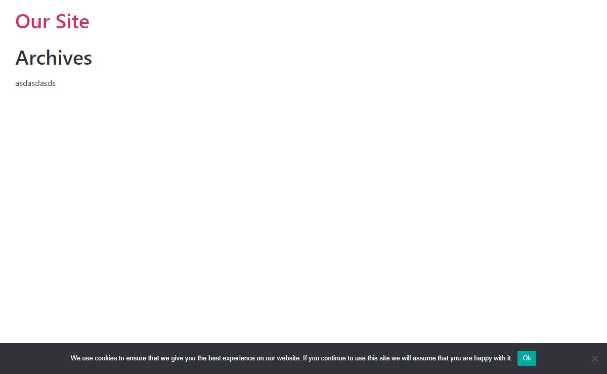Our Site -