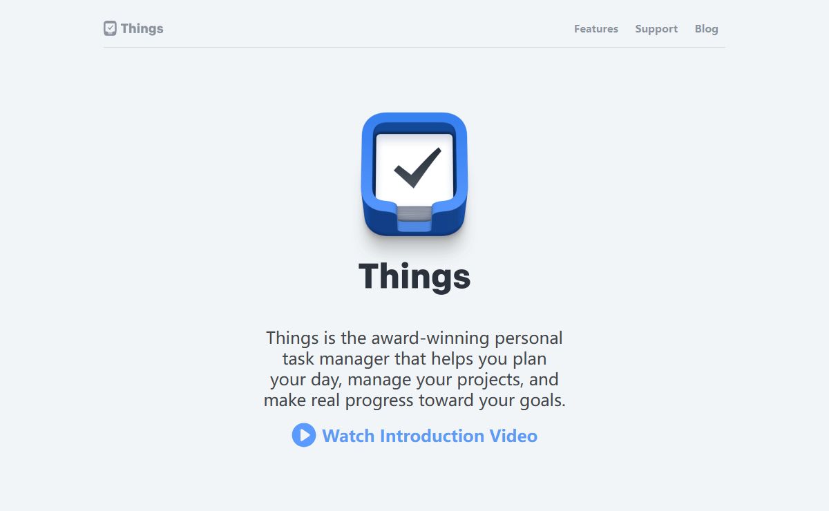 Things - To-Do List for Mac & iOS