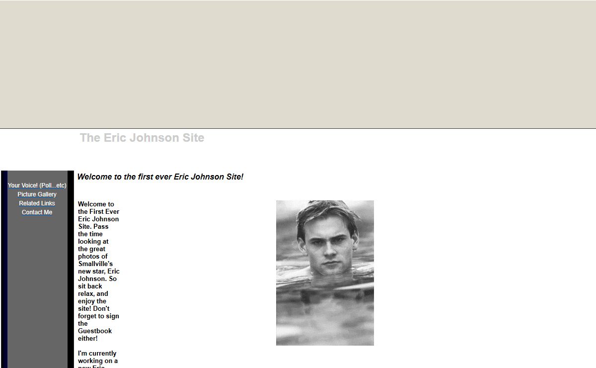 The Eric Johnson Site
