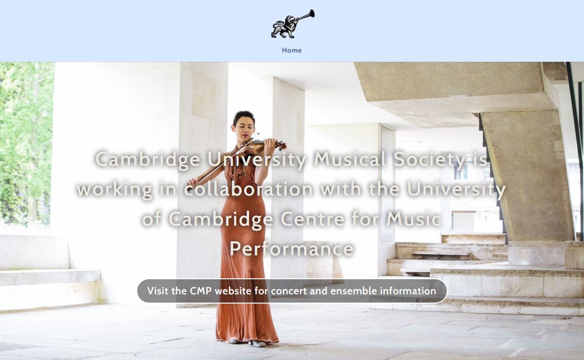 CUMS | Cambridge University Musical Society