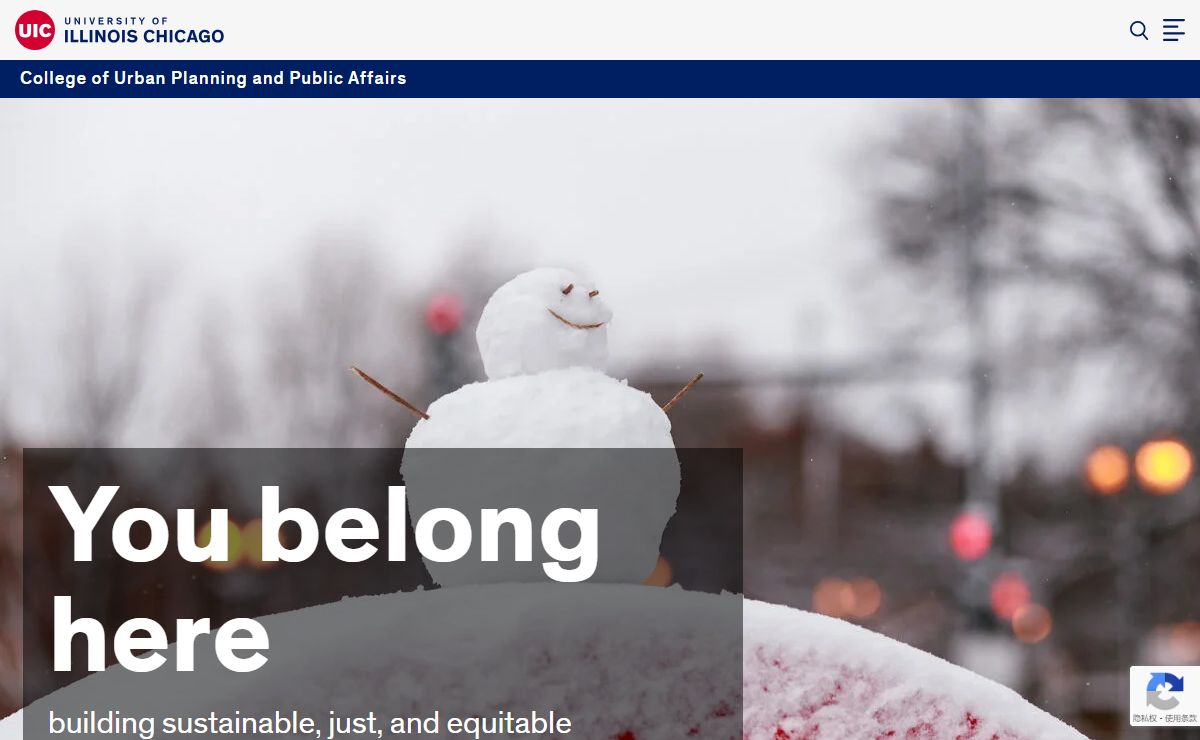 College of Urban Planning and Public Affairs | University of Illinois Chicago