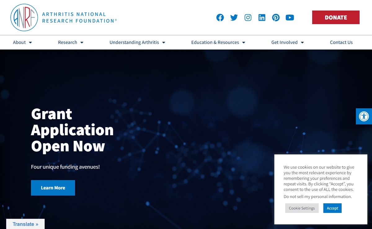 Home - Arthritis National Research Foundation | Funding Research To Cure Arthritis