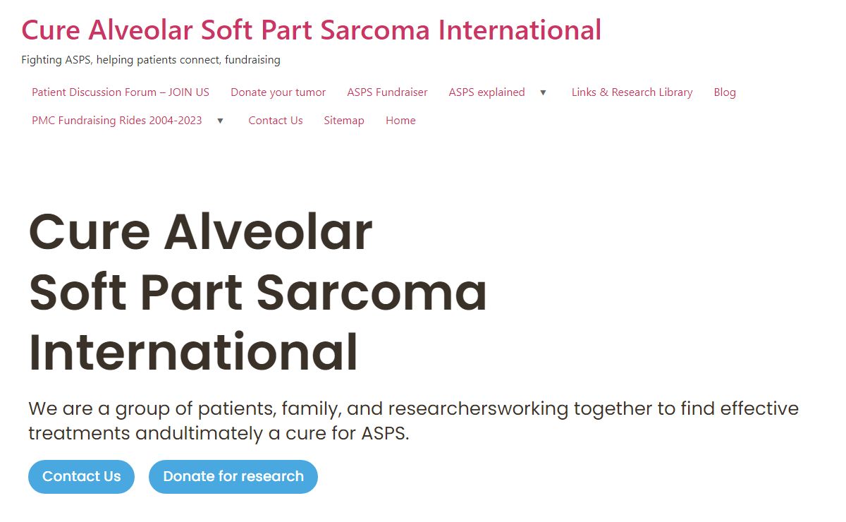 Home - Cure Alveolar Soft Part Sarcoma International