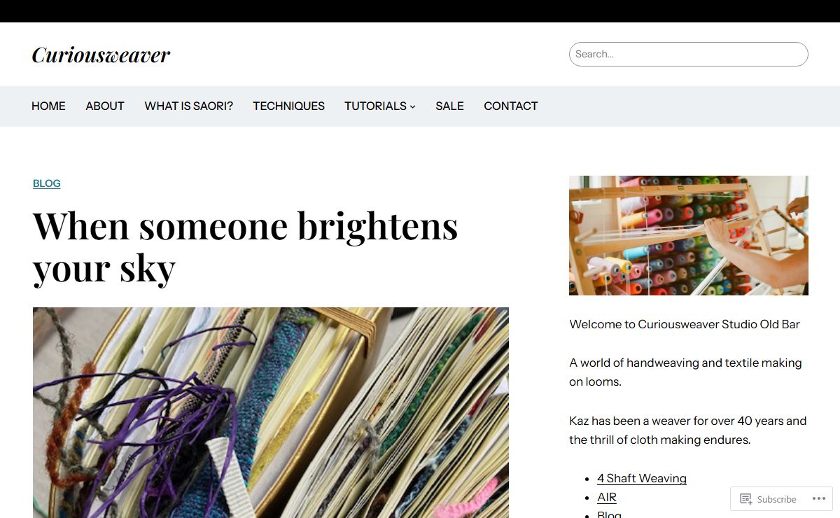 Curiousweaver – Handweaving in Old Bar