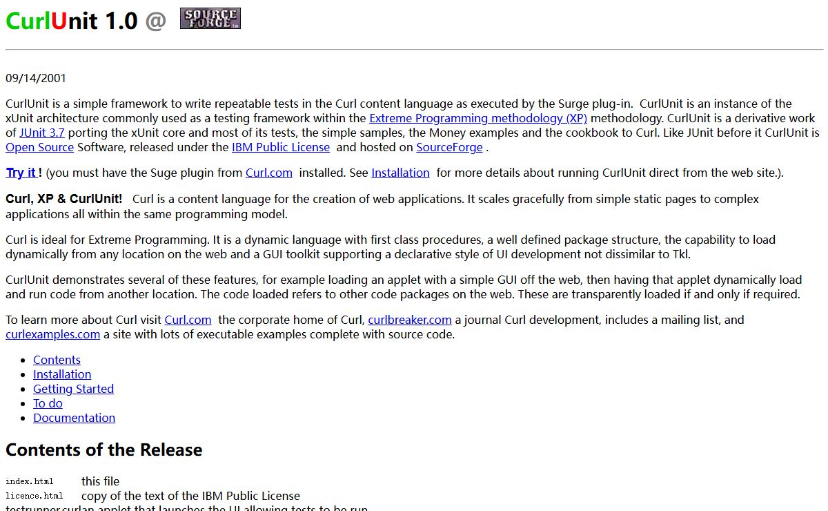 CurlUnit 1.0