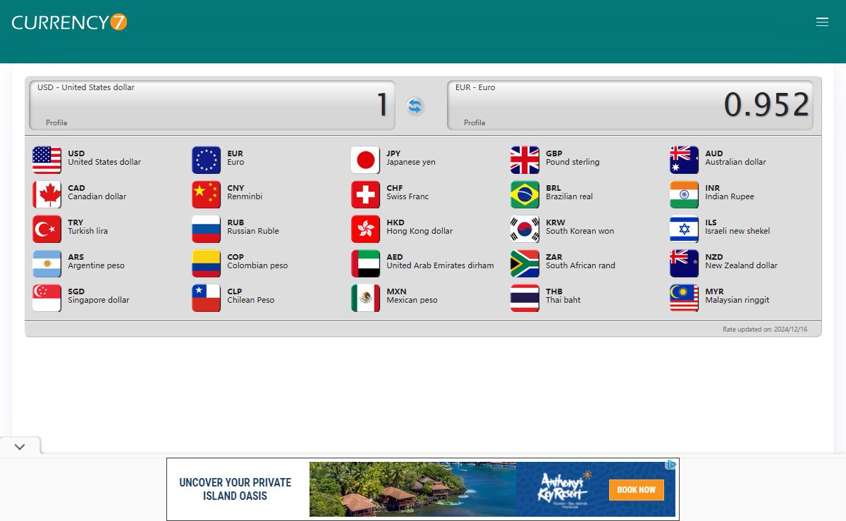 Currency Converter | Currency Converter