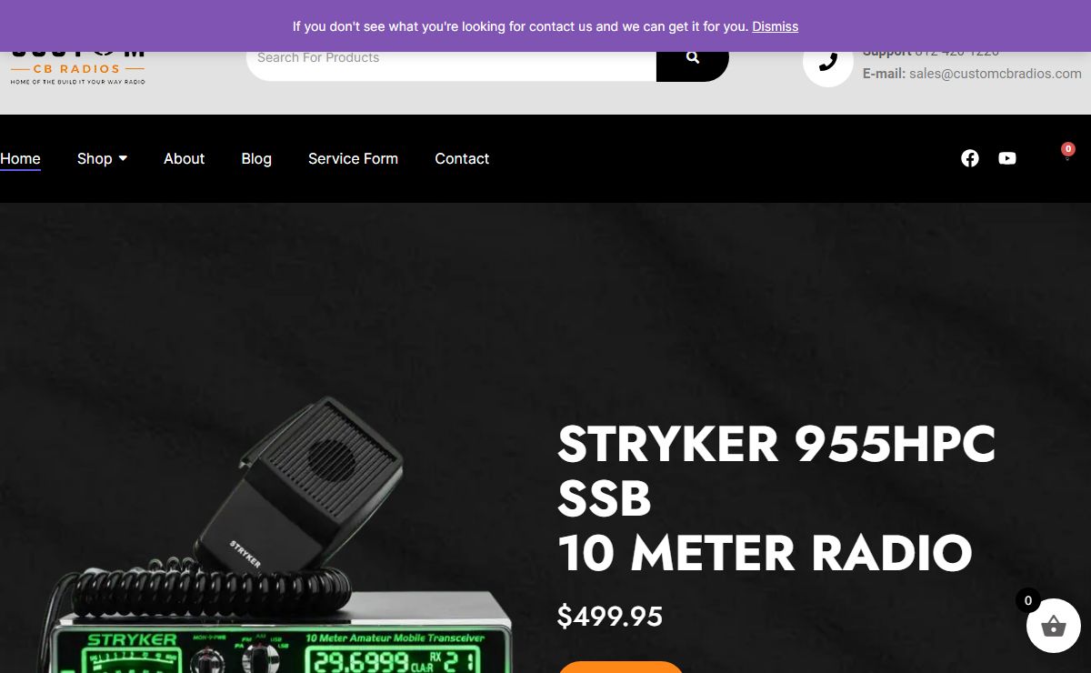 CUSTOM CB RADIOS – CB Radio sales and service