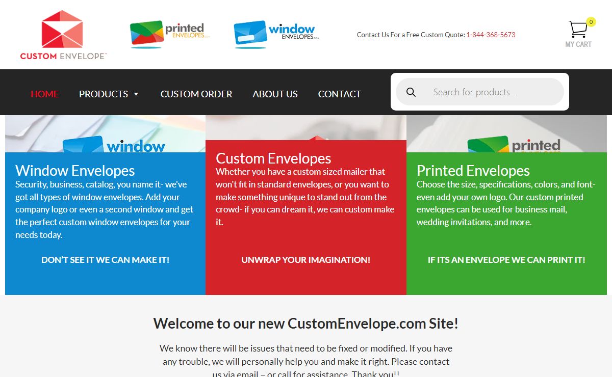 Buy Custom Envelopes Online at CustomEnvelope.com