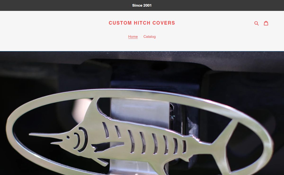 Custom Hitch Covers - Hitch covers online - Trailer hitch covers