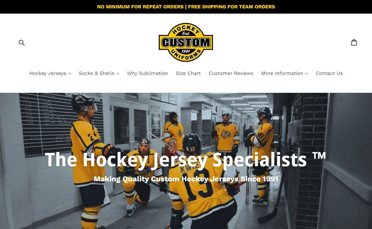 Custom Hockey Jerseys | Sublimated Hockey Jerseys | Beer League Hockey – CustomHockeyUniforms.com