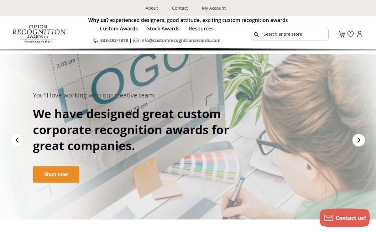 Totally Custom Corporate Recognition & Employee Awards: We Makes it Easy - Awards Ideas
