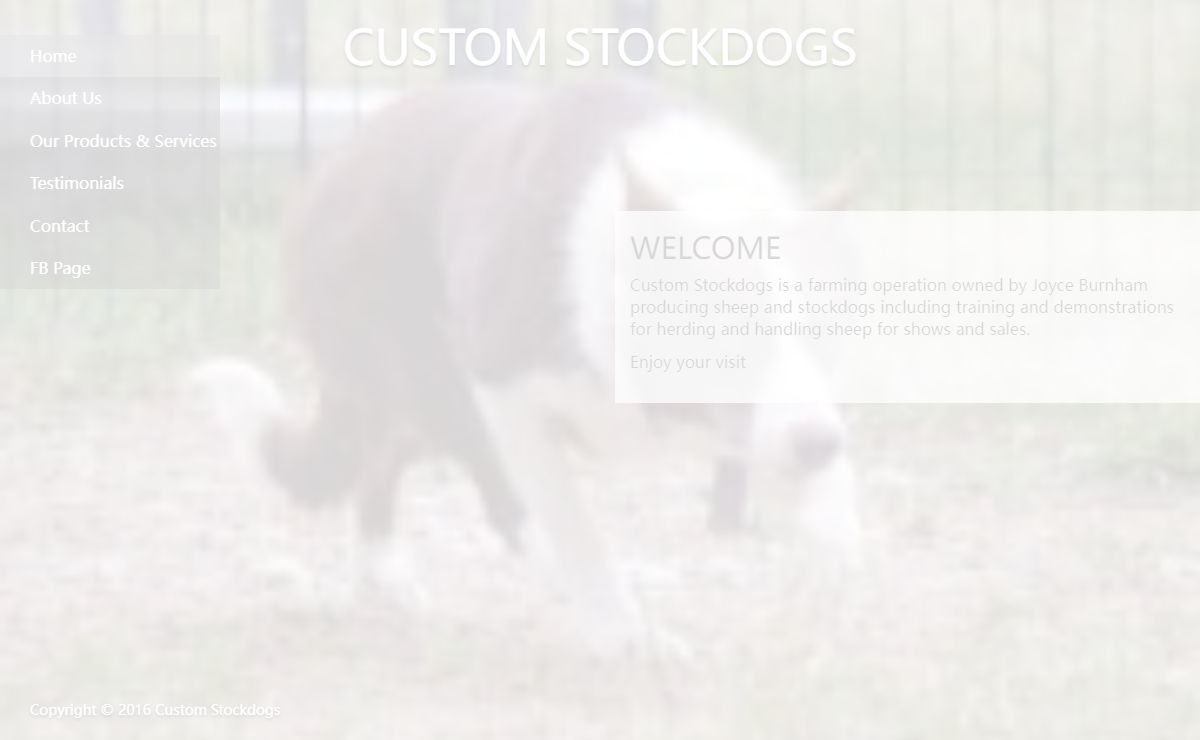 Custom Stockdogs