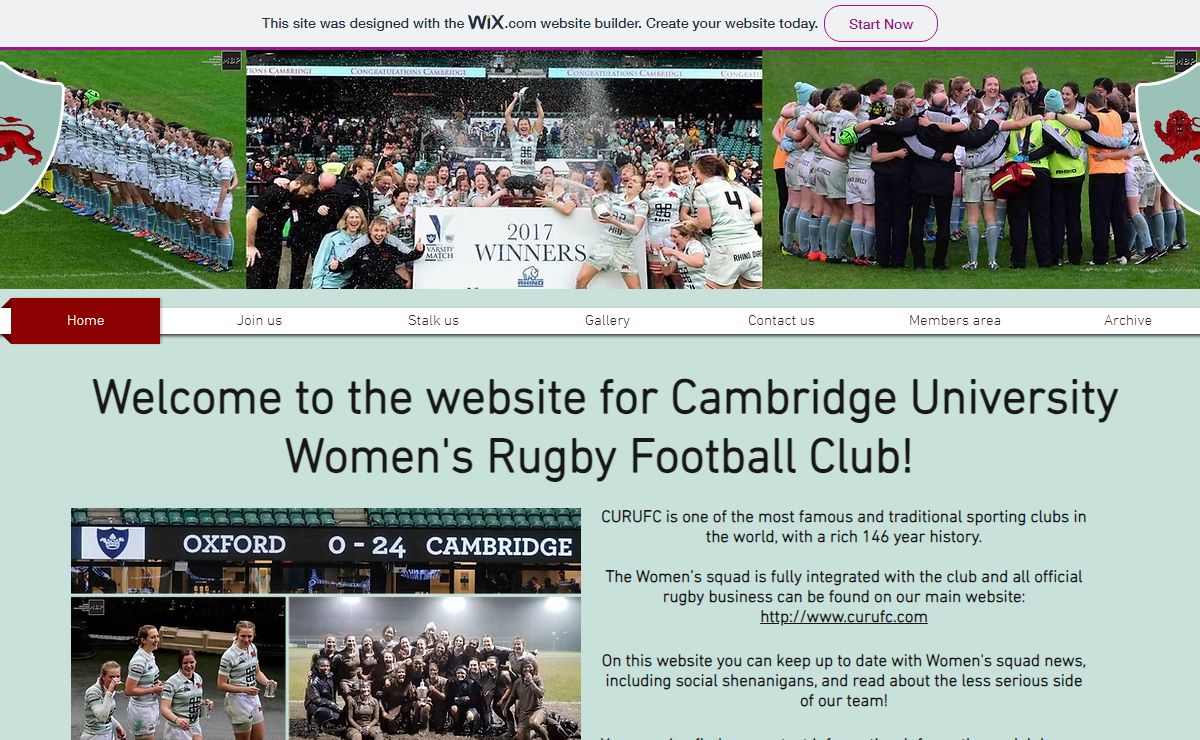 Cambridge University Women's Rugby