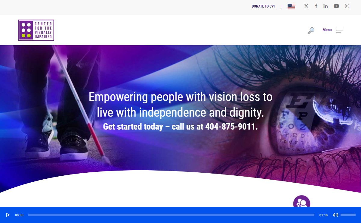 Home Page - Center for the Visually Impaired