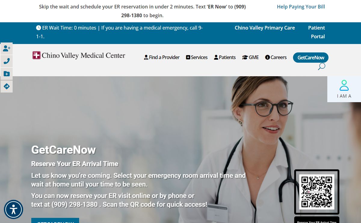 Chino Valley Medical Center | Prime Healthcare Services
