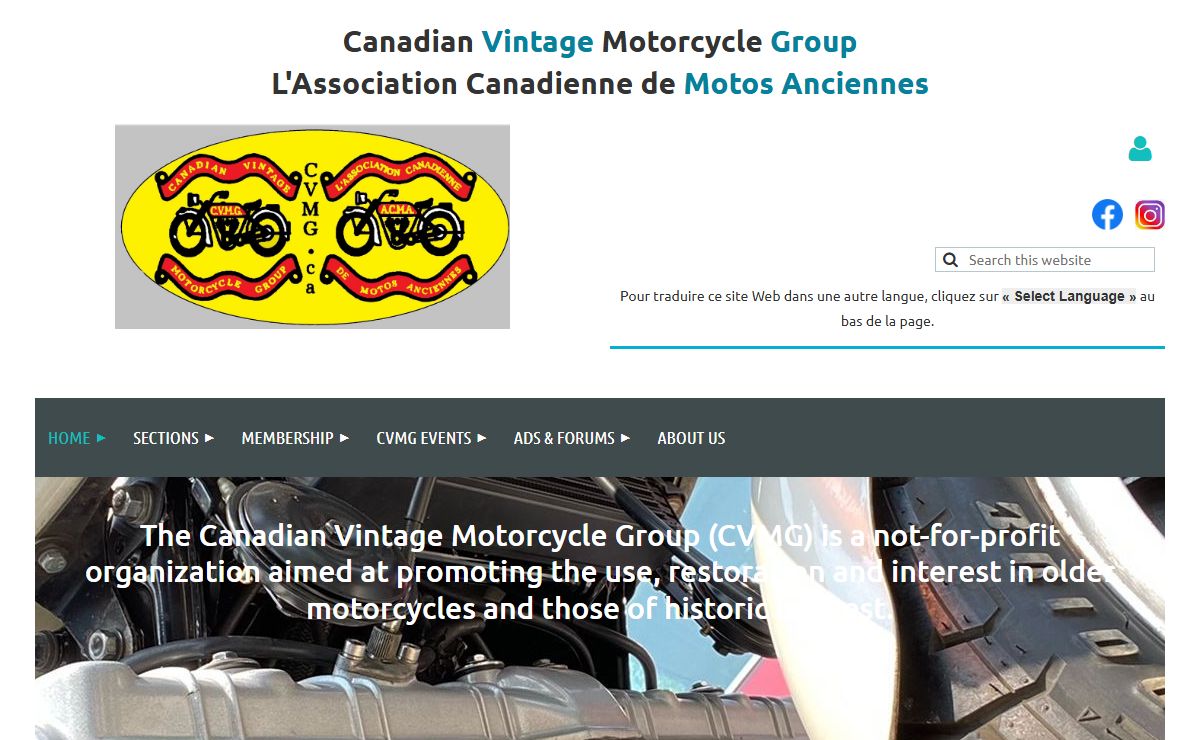 Canadian Vintage Motorcycle Group (CVMG) - Home