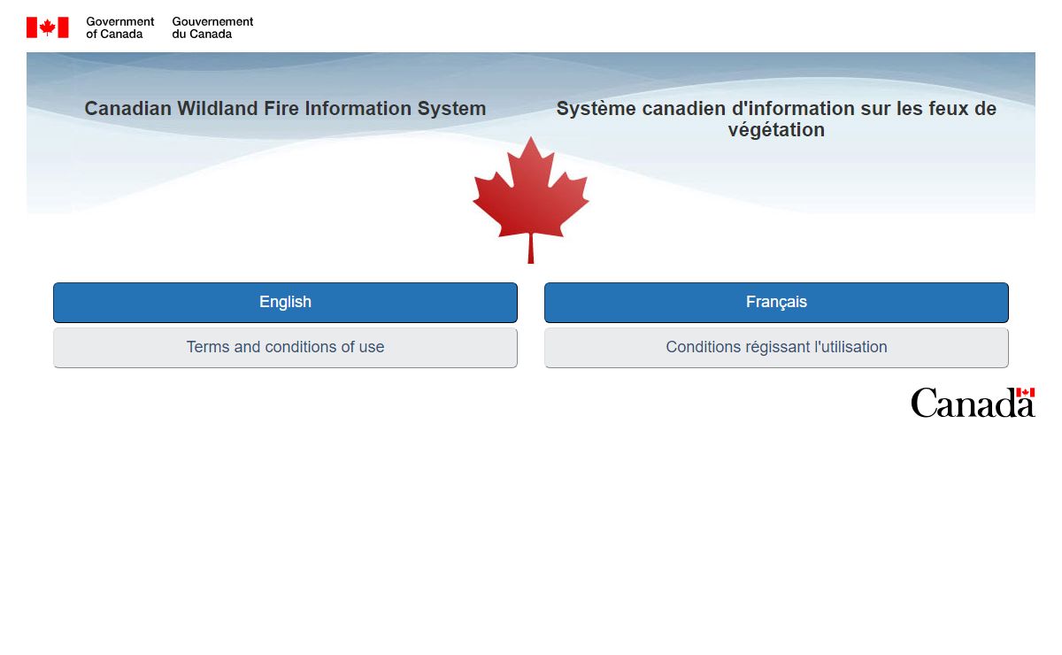 Canadian Wildland Fire Information System / Système canadien d'information sur les feux de végétation