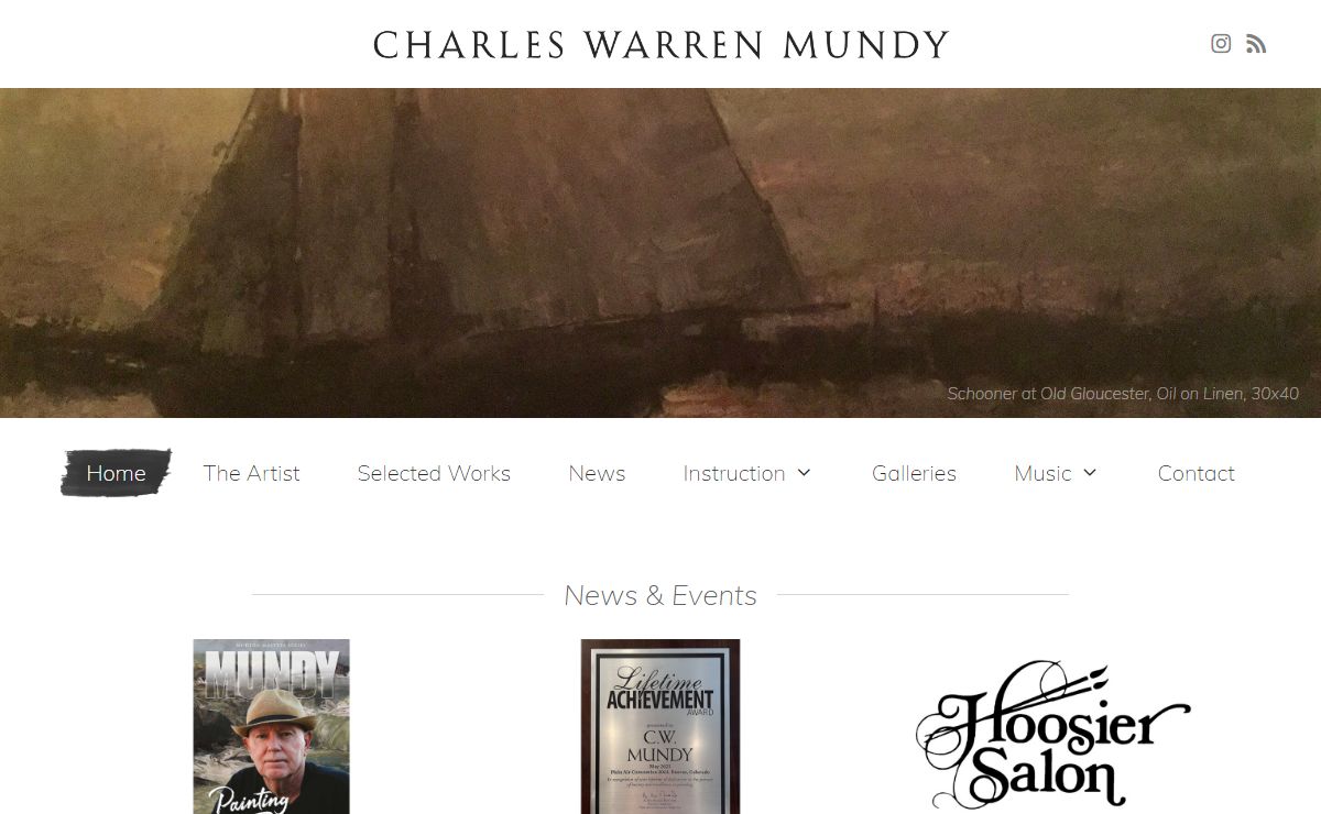 C.W. Mundy - American impressionist artist