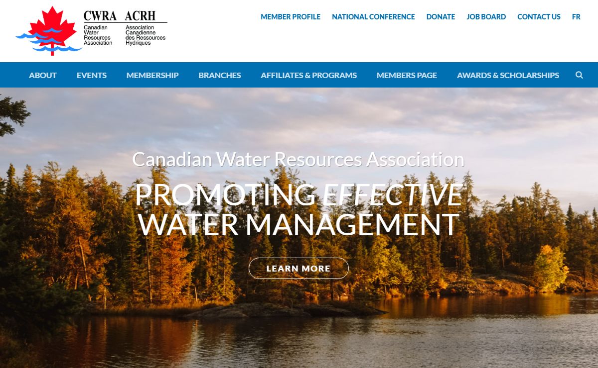 Home - Canadian Water Resources Association