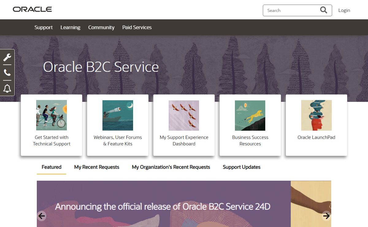 Home | Oracle B2C Service