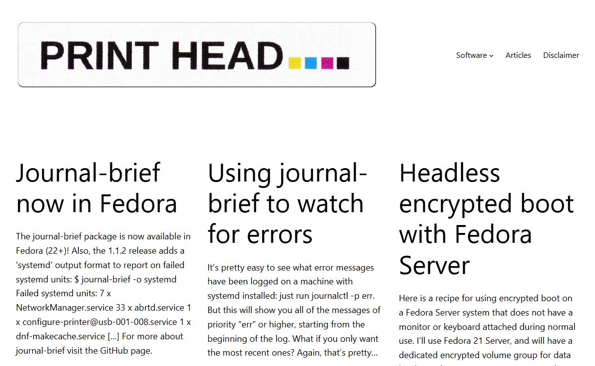 PRINT HEAD