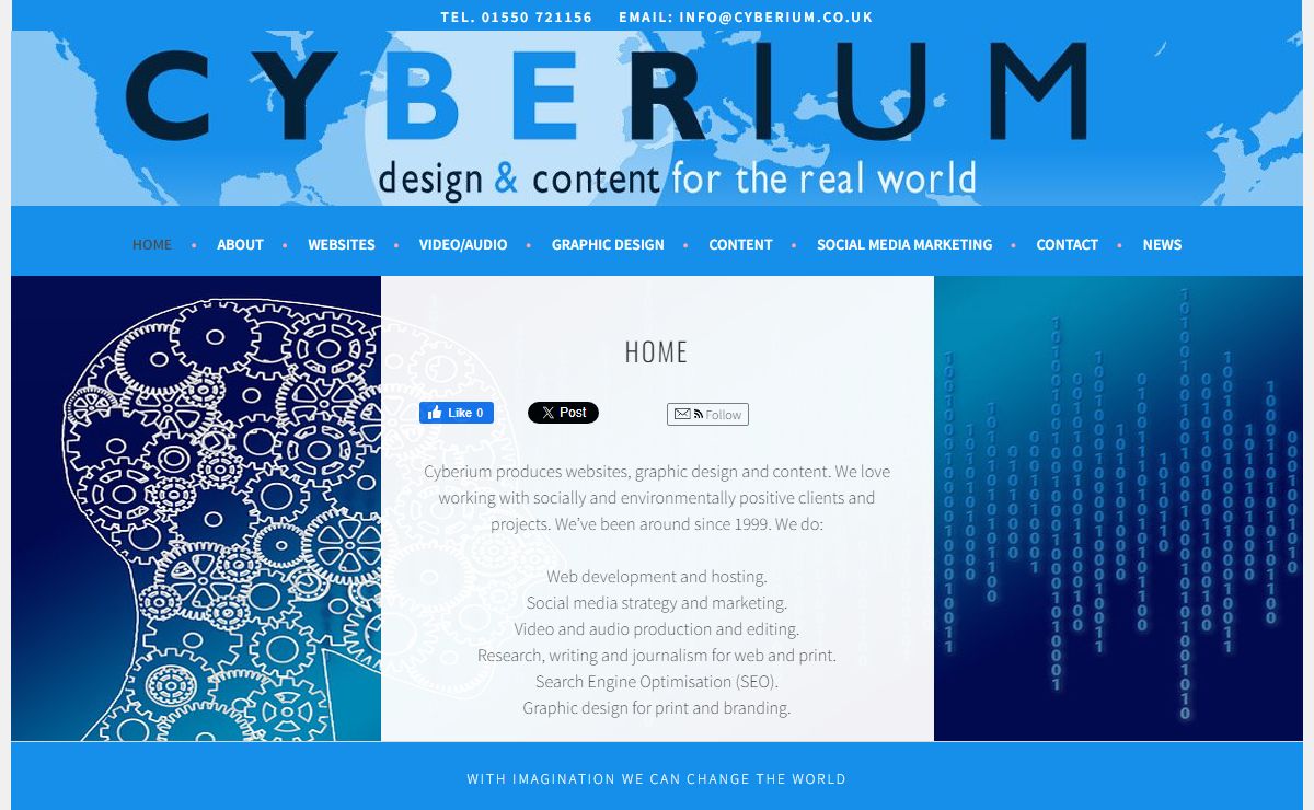 Cyberium: Design and Content for a Better World – Design and content for web and print