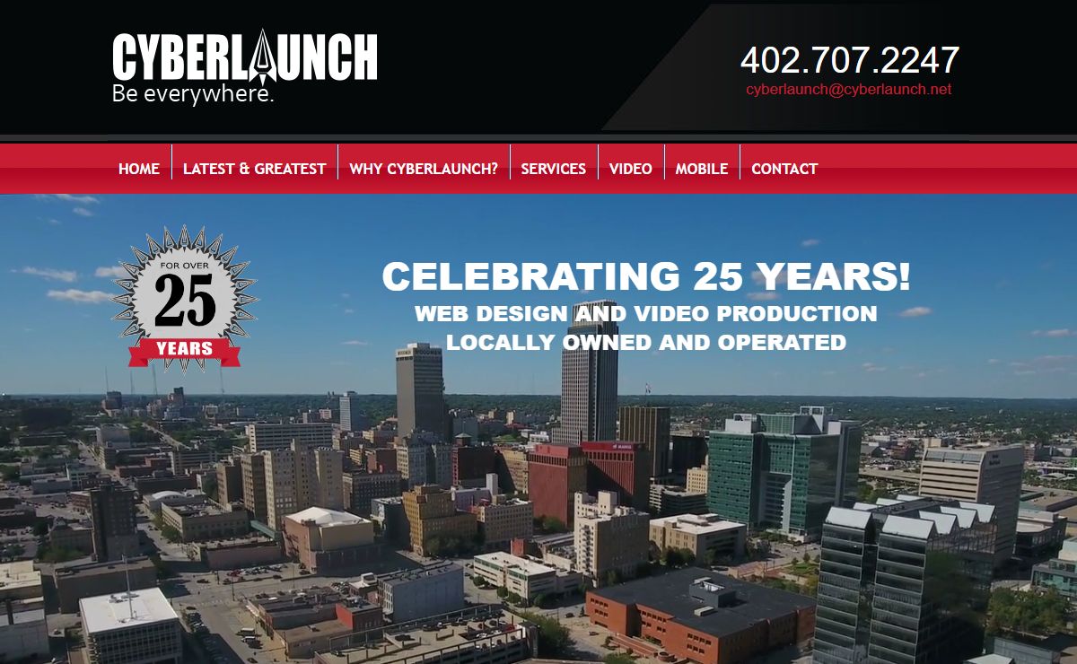 Web Design, Development, and Marketing - Cyberlaunch. Founded in Omaha, NE
